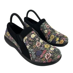 Alegria Duette Shoes Womens Size 8.5 Floral Slip On Comfort Cultivate DUE-420